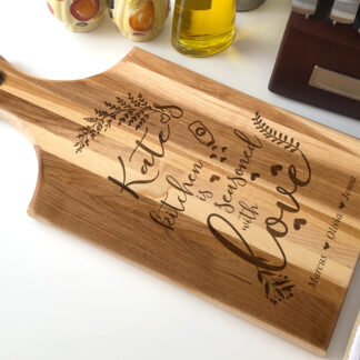 Cheeseboard - 14x7in Natural Maple Wood